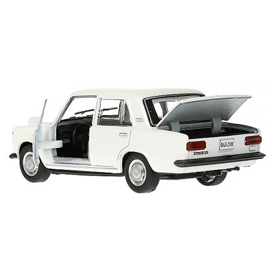 Машина металлическая инерционная ВАЗ 2101 12 см Технопарк 2101-12-WH 2