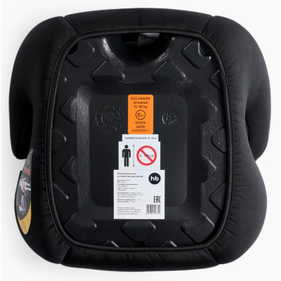 Бустер Happy Baby Rider total black