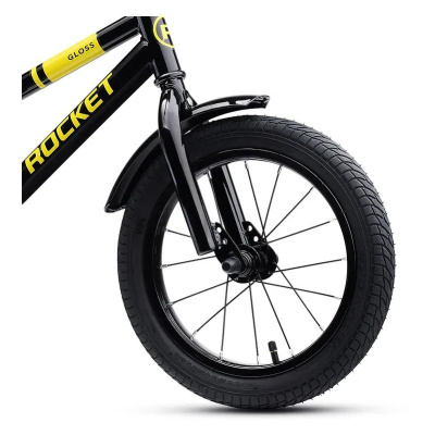 Велосипед двухколёсный 14 Rocket Gloss 14.GLOSS.BK.25 чёрный 04