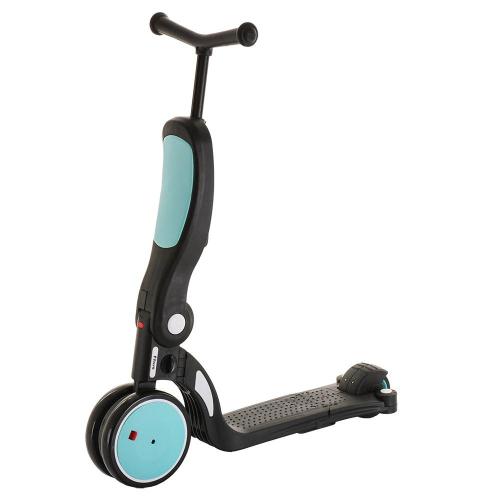 Трёхколёсный самокат Pituso HD-200-Blue голубой фото 6