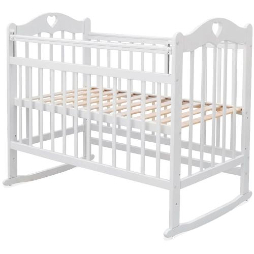 Детская кроватка-качалка Incanto Sofi KR-0008/0 SK белый фото 2