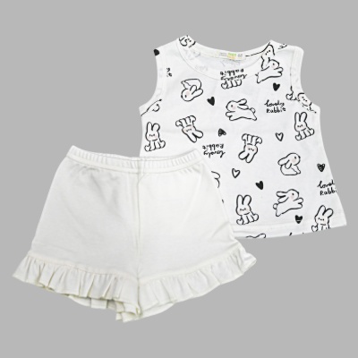 Комплект Lovely Rabbit Футболка и шорты Чуди Кидс 376125-11К молочный 02