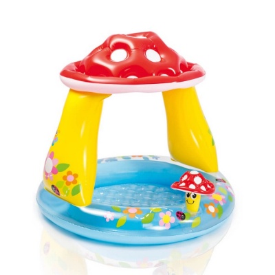 Бассейн надувной с навесом Гриб Мухомор Intex 57114_1