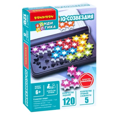 Настольная логическая игра IQ-Созвездия Bondibon ВВ5958 02