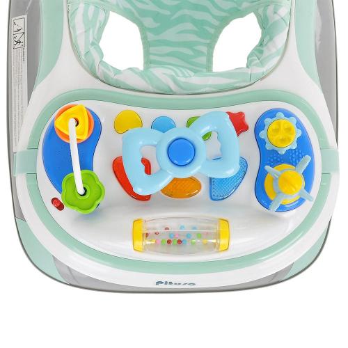 Ходунки Маленький водитель Pituso W1118PB8-Mint/Grey Серый/Ментол фото 2