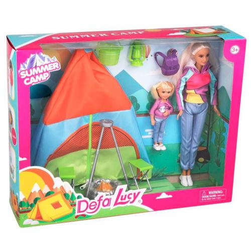 Игровой набор Летний лагерь куклы 29 см 15 см Defa Lucy 8474 фото 3