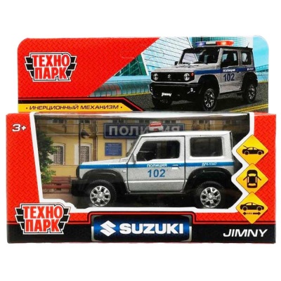 Машинка металлическая Suzuki Jimny Полиция JIMNY-12POL-SR 5