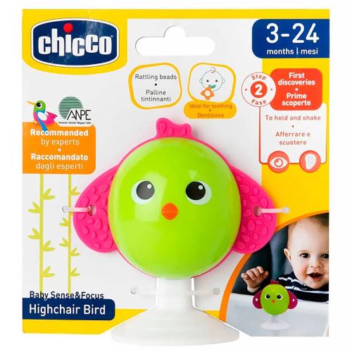 Погремушка присоска Птичка на стульчик для кормления Chicco 00012151000000 фото 6