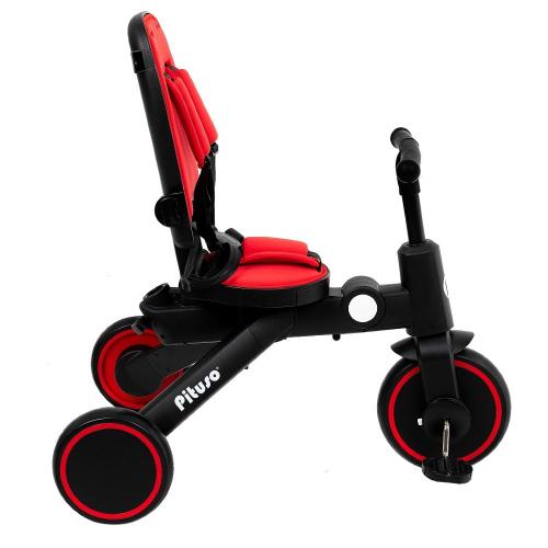 Велосипед трёхколёсный Pituso Leve Pro T8-Red красный фото 6