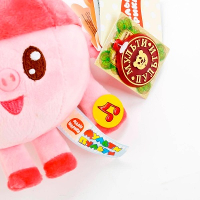 Мягкая игрушка Нюшенька 10 см озвученная Мульти Пульти V91734/101 3