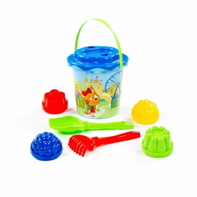 Песочный набор Три кота №5 Полесье 62352 1