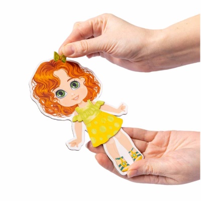 Игра развивающая Магнитные истории Одевашки Анюта Десятое Королевство 04099