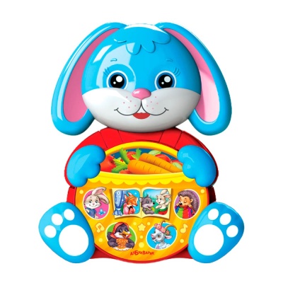 Развивающая музыкальная игрушка Любимая сказочка Зайка-побегайка Азбукварик