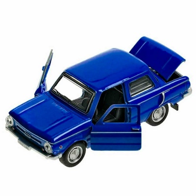 Машина металлическая инерционная Запорожец ЗАЗ 968а 12 см Технопарк ZAZ968A-12-BU2 3