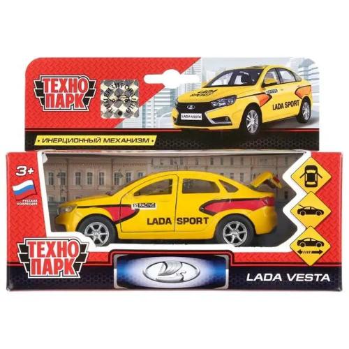 Машинка металлическая Lada Vesta Спорт Технопарк SB-16-40-S-WB фото 5