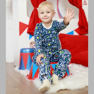 Штаны Шрифт Чуди Кидс 229424 синий 03