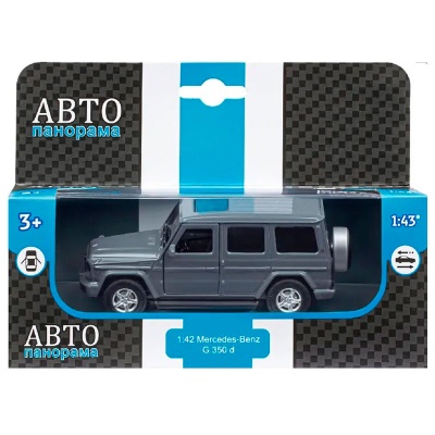 Коллекционная машинка инерционная Mercedes-Benz G350d 1:42 Автопанорама JB1251222 4