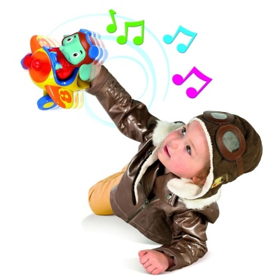 Развивающая игрушка Весёлые Виражи Летчика Люка Tomy ТО72202