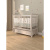 Кровать детская с продольным маятником Pituso Tiny Кашемир