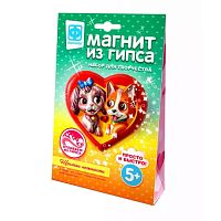 Набор для творчества Магнит из гипса Щенячьи нежности Фантазер 707144