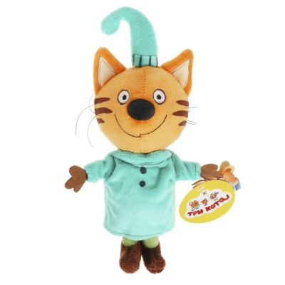 Мягкая игрушка Три Кота Компот 15 см Мульти-Пульти V92305-15NSB01 04