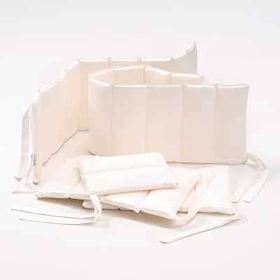 Бортик для детской кроватки Sateen Collection Айвори Perina ФБ-1.03.01 4