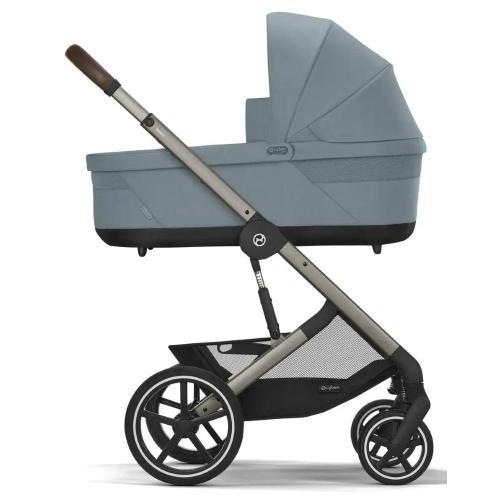 Коляска 3 в 1 Cybex Balios S Lux TPE Stormy Blue фото 2