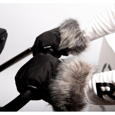 Муфты для рук Peppy зимние с меховой опушкой 04