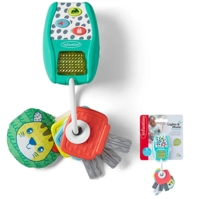 Развивающая игрушка Ключики со светом и звуком Infantino 312033 2