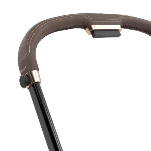 Коляска 2 в 1 Cybex Priam IV Rosegold Leaf Green фото 31