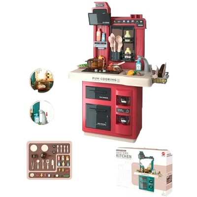 Набор игровой Кухня свет звук аксессуары Qkid 858В 2