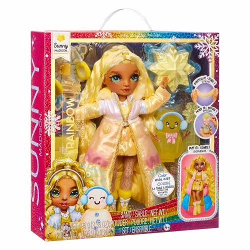 Кукла Winter Wonderland Санни Рейнбоу Хай 28 см MGA 62663 фото 4