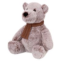 Мягкая игрушка Мишка в коричневом шарфике 36 см Relana RL24138-36