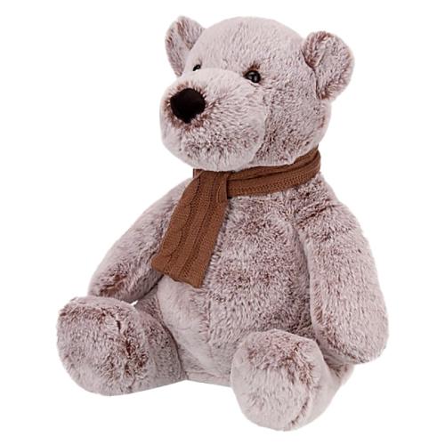 Мягкая игрушка Мишка в коричневом шарфике 36 см Relana RL24138-36