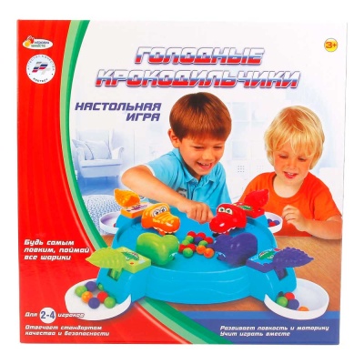 Игра настольная Голодные крокодильчики Играем вместе B1185806-R
