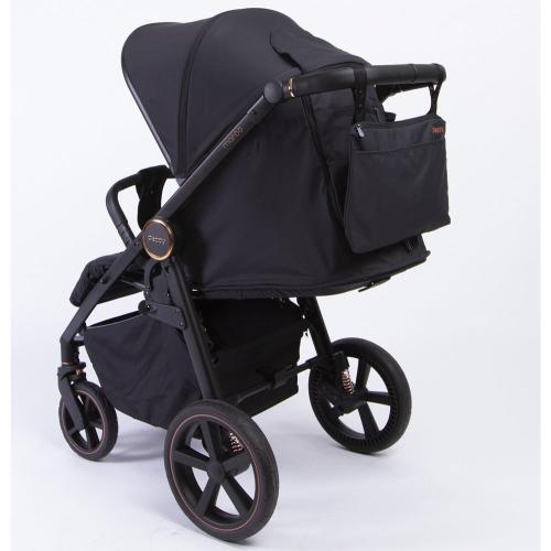 Коляска прогулочная Peppy Marco rose black фото 4