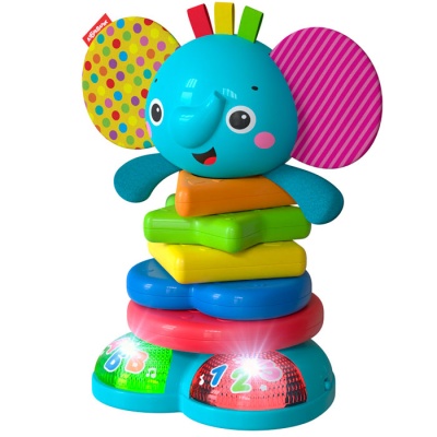 Музыкальная пирамидка Слоник Азбукварик 2974 1