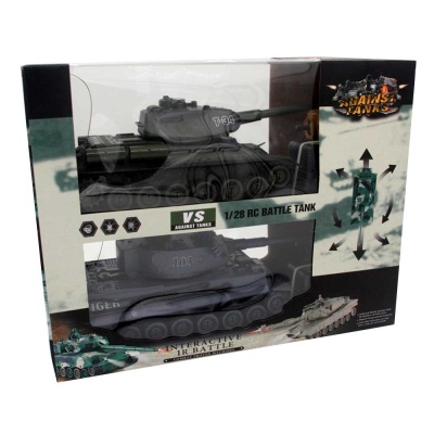 Игровой набор Танковый бой Т-34 против Тигра Zegan YL-48