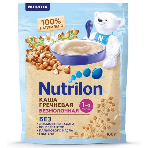 Каша безмолочная гречневая 180г Nutrilon