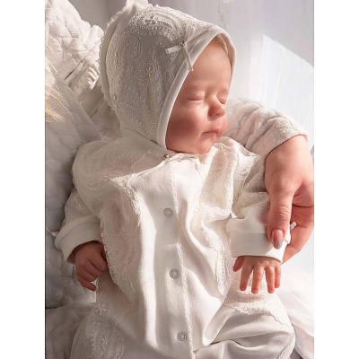 Комплект на выписку для девочки и мальчика Наследникъ 222-030-ЭК 4