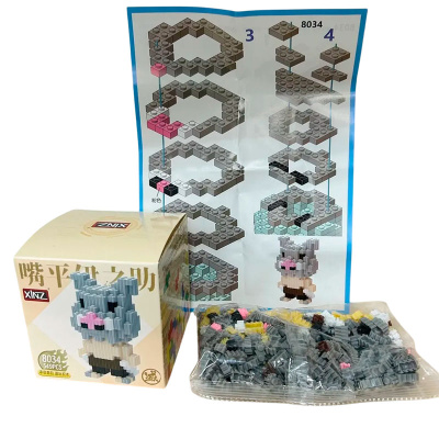 3D-конструктор Свинка XINZ 3D8034 3