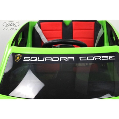 Детский электромобиль Lamborghini Urus RiverToys E777EE зелёный