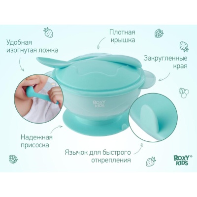 Набор для кормления Roxy Kids RFD-003-B голубой 03
