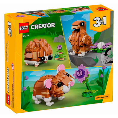 Конструктор Lego Creator 31376 милый хомя с цветком 3 в 1 5