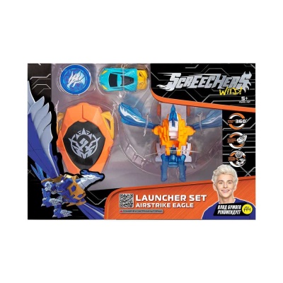 Игровой набор Screechers Wild Лончер и Эйрстрайк Игл Alpha Group 42047