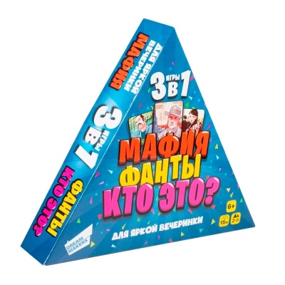 Настольная игра Весёлая вечеринка 3 в 1 Dream Makers 2014C