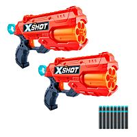 Игровой набор Бластер X-Shot Excel Reflex 2 бластера Zuru 36434