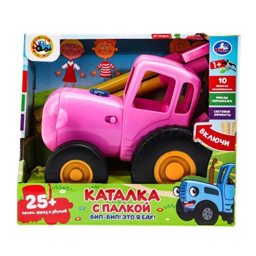 Развивающая игрушка-каталка Синий трактор Умка HT826-R1 фото 14