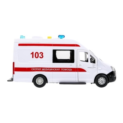 Инерционная модель Газель Next Скорая Технопарк NEXTVAN-22PLAMB-WH (36) 02