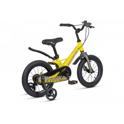 Велосипед детский Maxiscoo Space Стандарт Плюс 14 MSC-S1441 жёлтый матовый 04